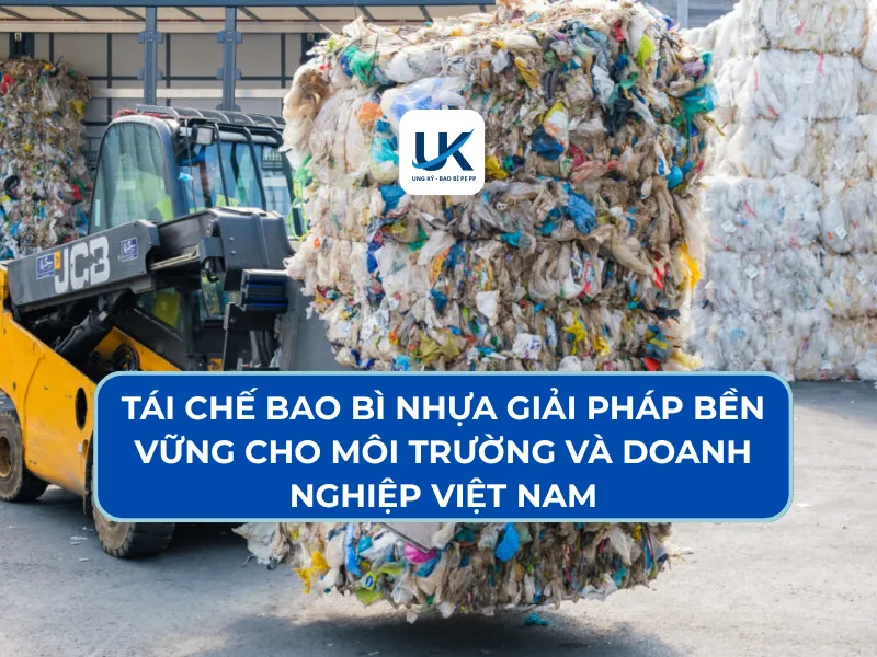 TÁI CHẾ BAO BÌ NHỰA GIẢI PHÁP BỀN VỮNG CHO MÔI TRƯỜNG VÀ DOANH NGHIỆP VIỆT NAM